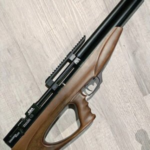 AEA Precision Airgun Challenger Bullpup With Regulator Installed(